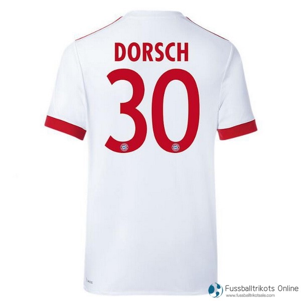 Bayern München Trikot Ausweich Dorsch 2017-18 Fussballtrikots Günstig